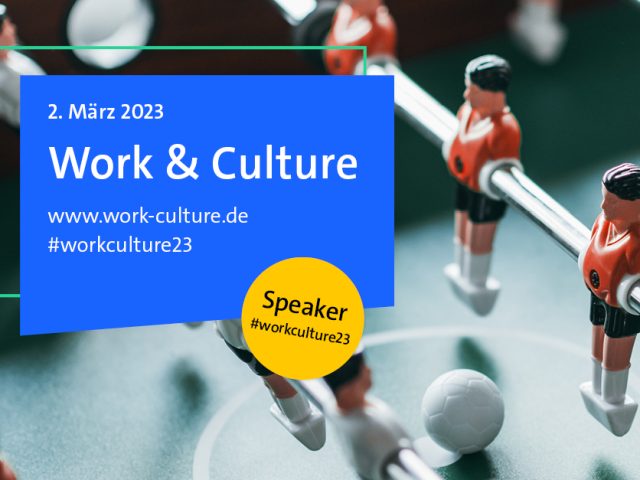 Work & Culture-Konferenz Speaker worksmart by migosens 'workculture23